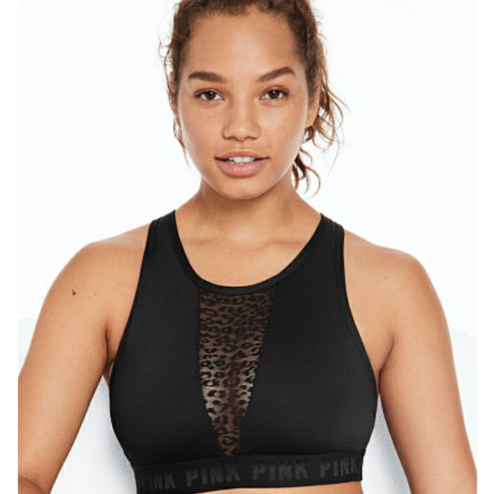 Victoria Secret Leopard Lace Sports Bra (nwot)